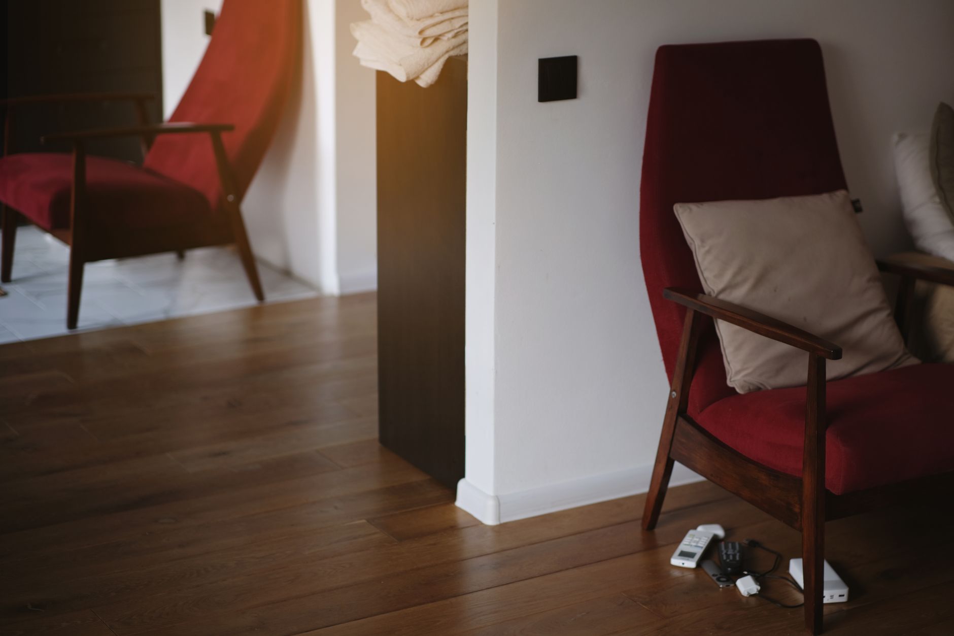 A warm and comfortable living space